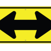 Signs By Web - Arrow Warning Signs