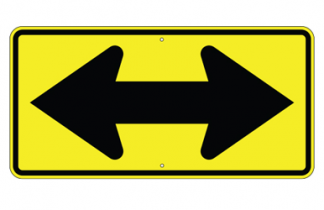 Signs By Web - Arrow Warning Signs