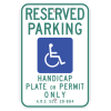 Signs By Web - ADA Reserved Parking Sign