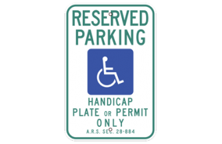 Signs By Web - ADA Reserved Parking Sign