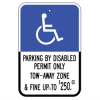 Signs By Web - ADA Reserved Parking Sign