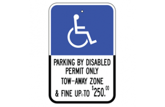 Signs By Web - ADA Reserved Parking Sign