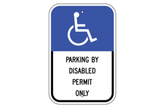 Signs By Web - ADA Reserved Parking Sign