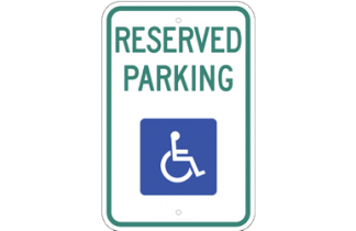 Signs By Web - ADA Reserved Parking Sign