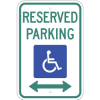 Signs By Web - ADA Reserved Parking Sign