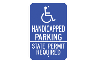 Signs By Web - ADA Reserved Parking Sign