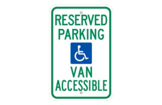 Signs By Web - ADA Reserved Parking Sign