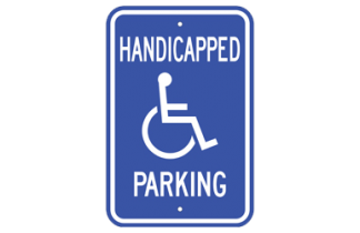 Signs By Web - ADA Reserved Parking Sign