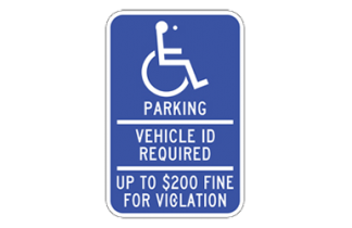 Signs By Web - ADA Reserved Parking Sign