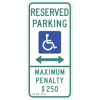 Signs By Web - ADA Reserved Parking Sign