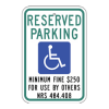 Signs By Web - ADA Reserved Parking Sign