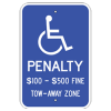 Signs By Web - ADA Reserved Parking Sign