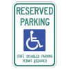 Signs By Web - ADA Reserved Parking Sign