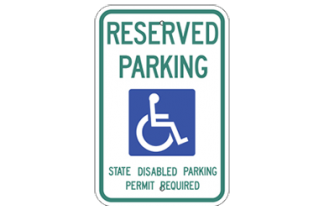 Signs By Web - ADA Reserved Parking Sign