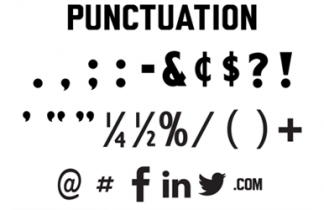 Punctuation Sets