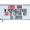 Signs By Web Portable Message Reader Board Sign