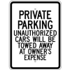 Signs By Web - Restricted Parking Signs