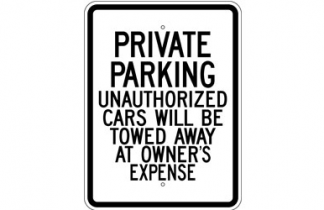 Signs By Web - Restricted Parking Signs