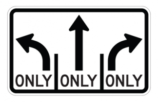 Signs By Web -Regulatory Turning Restriction Signs