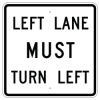 Signs By Web -Regulatory Turning Restriction Signs