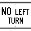 Signs By Web -Regulatory Turning Restriction Signs