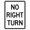 Signs By Web -Regulatory Turning Restriction Signs