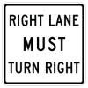 Signs By Web -Regulatory Turning Restriction Signs