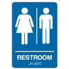 Unisex ADA Restroom Sign